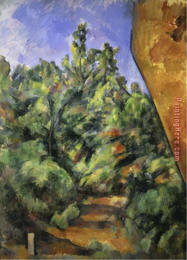 Paul Cezanne Le Rocher Rouge